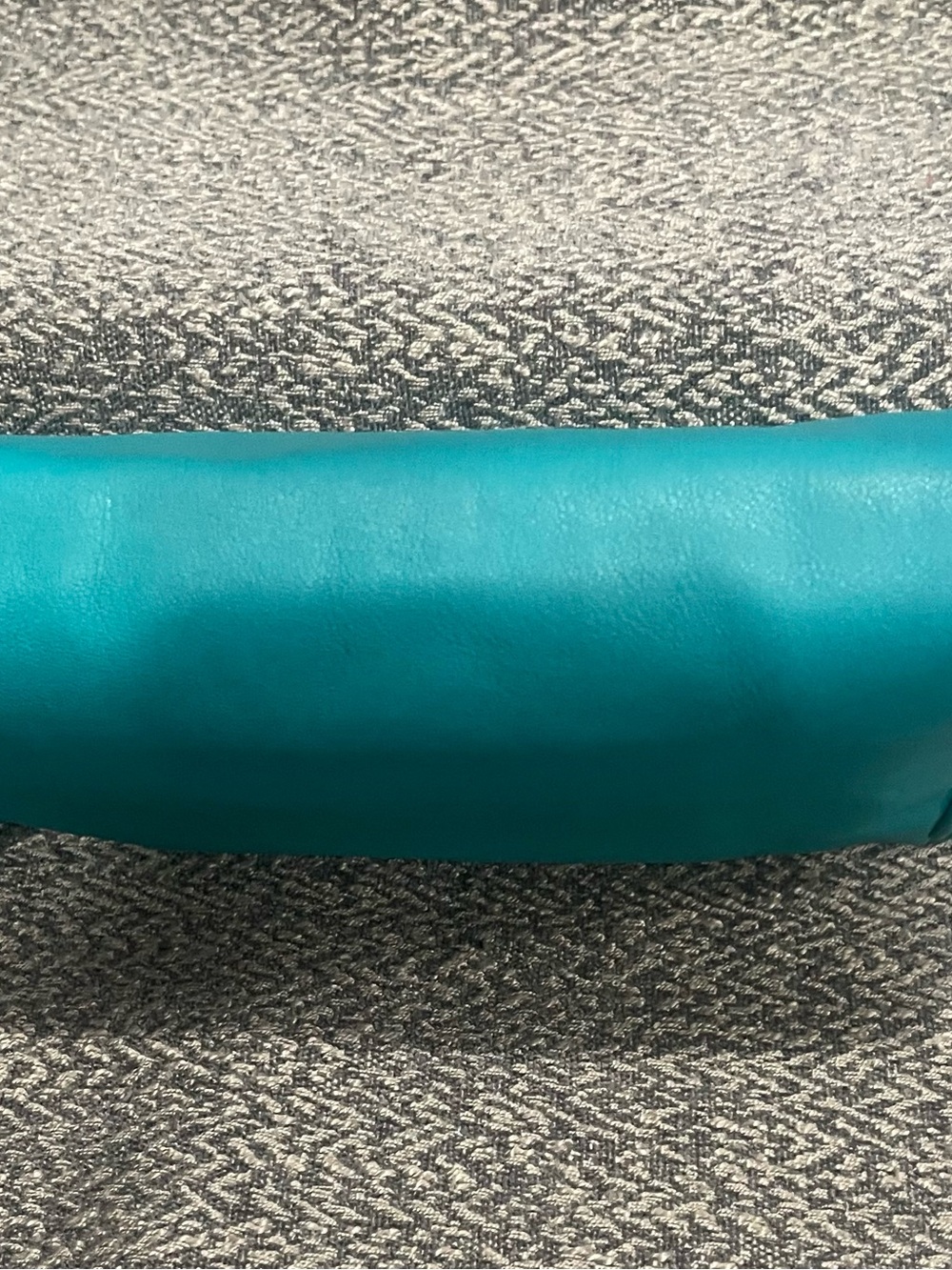 COACH Teal Leather Wristlet Clutch - Picture 5 of 7